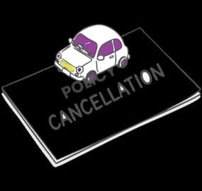 Policy cancellation document for insurance termination in UAE by eSanad